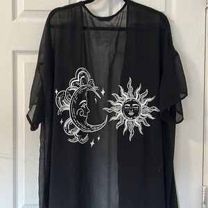 Sun and Moon Sheer Cover-up